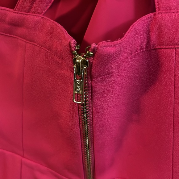 NBD x the Naven Twins Hot Pink One Shoulder Asymmetrical Mini Dress XS - Picture 9 of 13